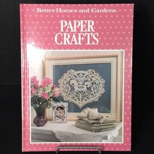 Better Homes‎ and Gardens Paper Crafts Hard Cover Book 1989